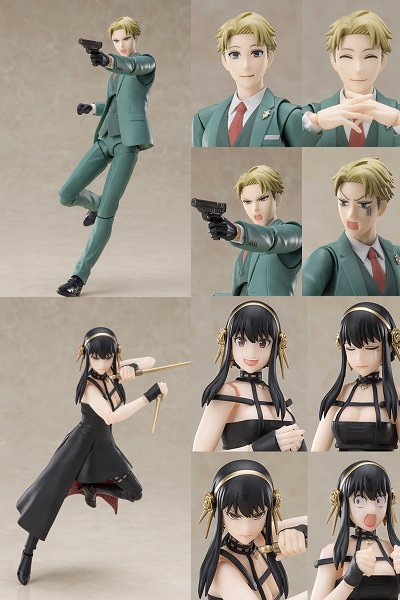 BANDAI S.H.Figuarts SHF SPY×FAMILY 間諜家家酒 洛伊德·佛傑(黃昏)+約兒·佛傑